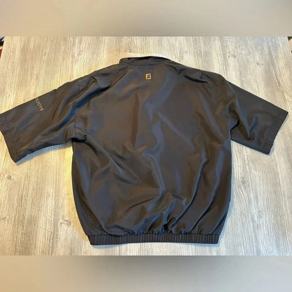 DRYJOYS BY FOOTJOY MEN'S SIZE SMALL WINDBREAKER GOLF JACKET WITH LINING S/S - Picture 3 of 9